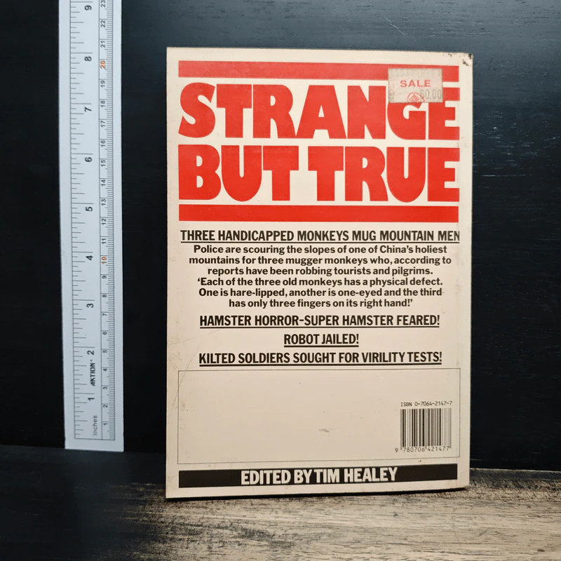 Strange But True: The World's Weirdest Newspaper Stories - Tim Healey รูปที่ 2