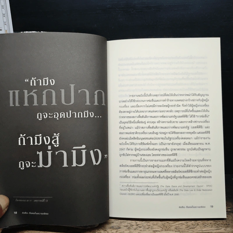 ข่มขืน-ชื่นชมในความเงียบ - องค์กรผู้หญิงกระเหรี่ยง รูปที่ 8