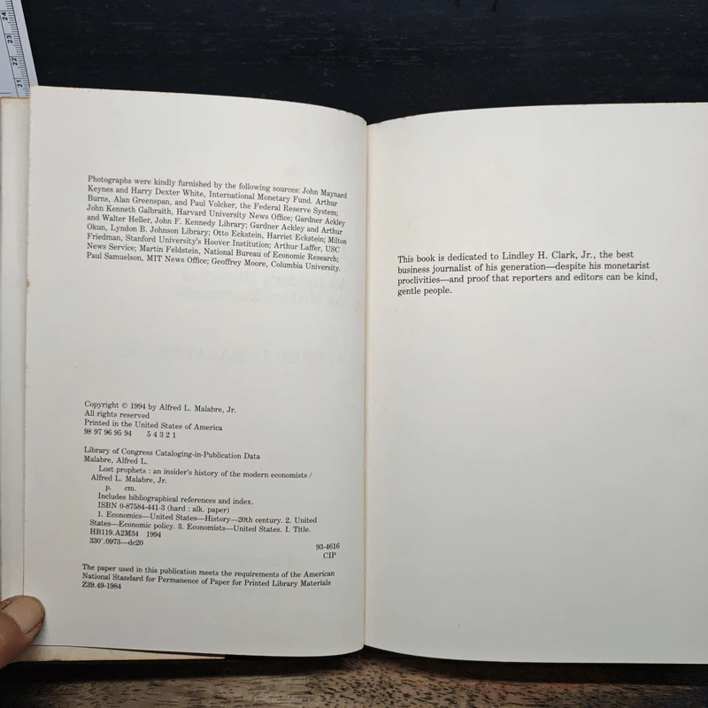 Lost Prophets: An Insider's History of the Modern Economists - Alfred L. Malabre รูปที่ 6