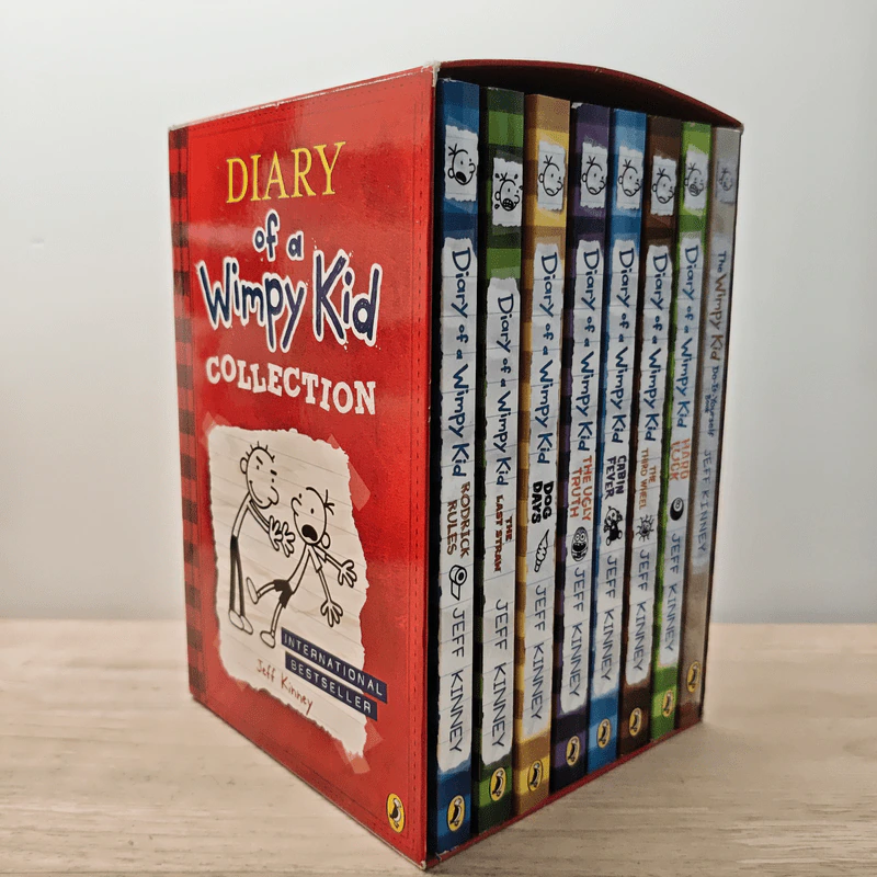 Boxset Diary of a Wimpy Kid Collection 8 Books - Jeff Kinney รูปที่ 2
