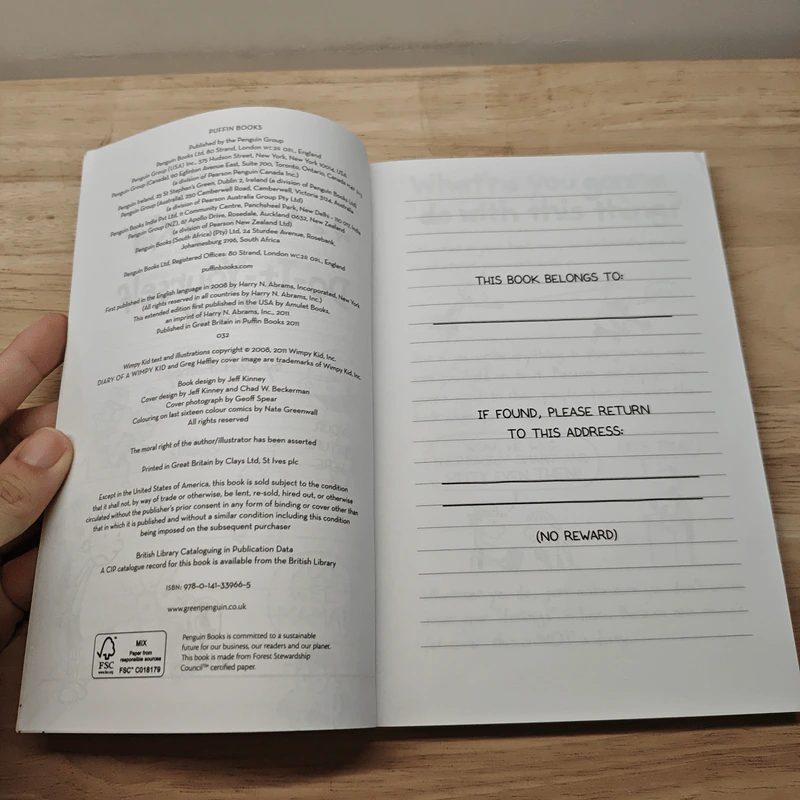 Boxset Diary of a Wimpy Kid Collection 8 Books - Jeff Kinney รูปที่ 6