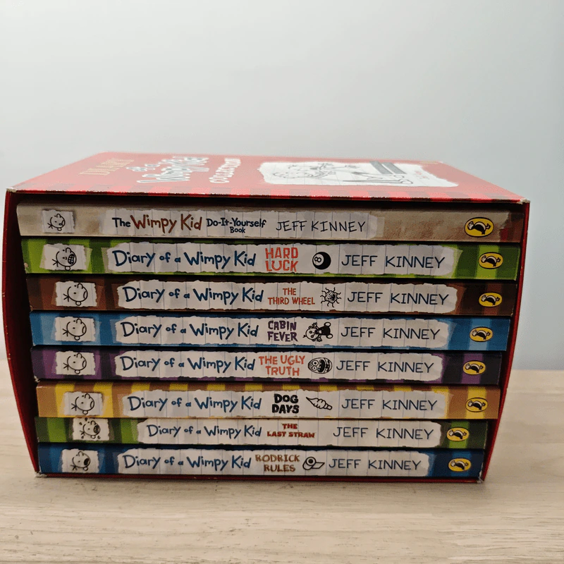 Boxset Diary of a Wimpy Kid Collection 8 Books - Jeff Kinney รูปที่ 3