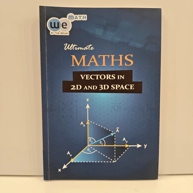 Ultimate Maths Vectors In 2d And 3d Space - We By The Brain รูปที่ 1