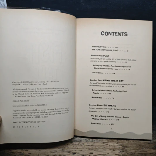 Fish! Tales - Stephen C. Lundin, John Christensen รูปที่ 6