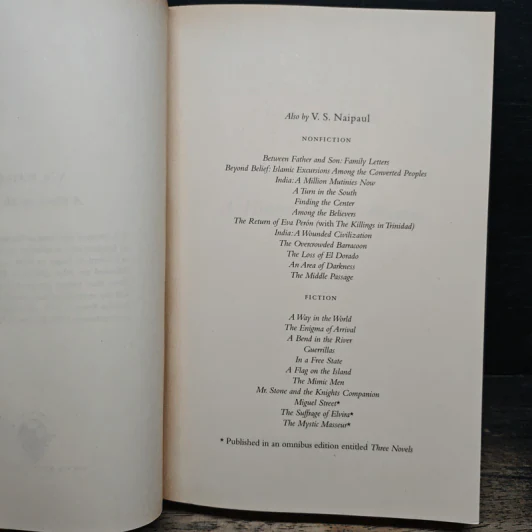 A House for Mr. Biswas - V.S. Naipaul รูปที่ 6