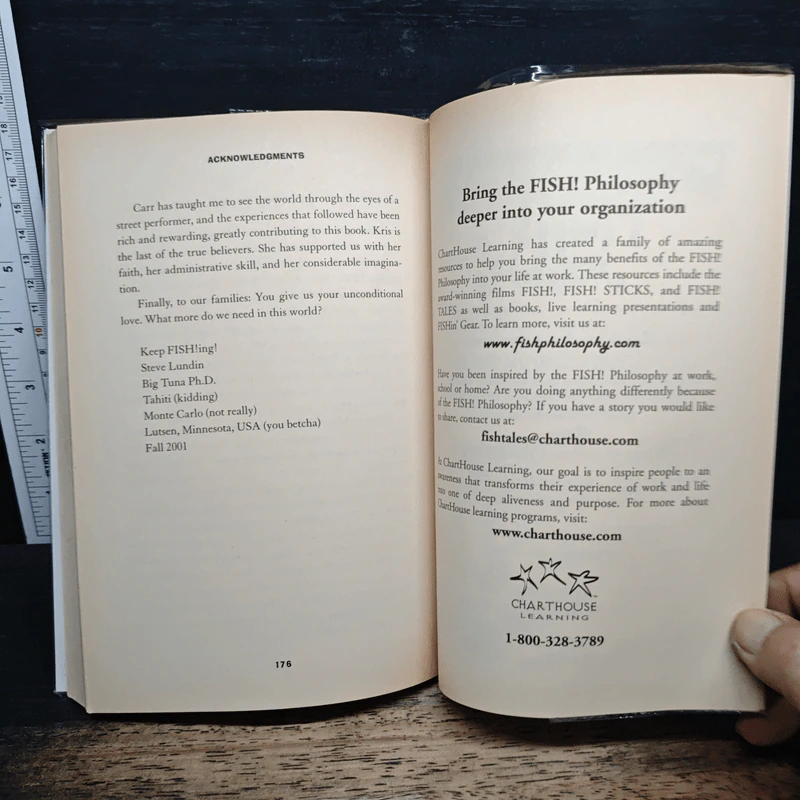 Fish! Tales - Stephen C. Lundin, John Christensen รูปที่ 8