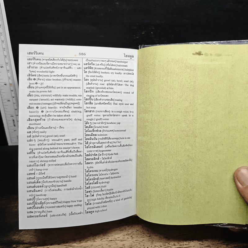 A Junior English-Thai Thai-English Dictionary พจนานุกรม อังกฤษ-ไทย ไทย-อังกฤษ - เธียรชัย เอี่ยมวรเมธ รูปที่ 13