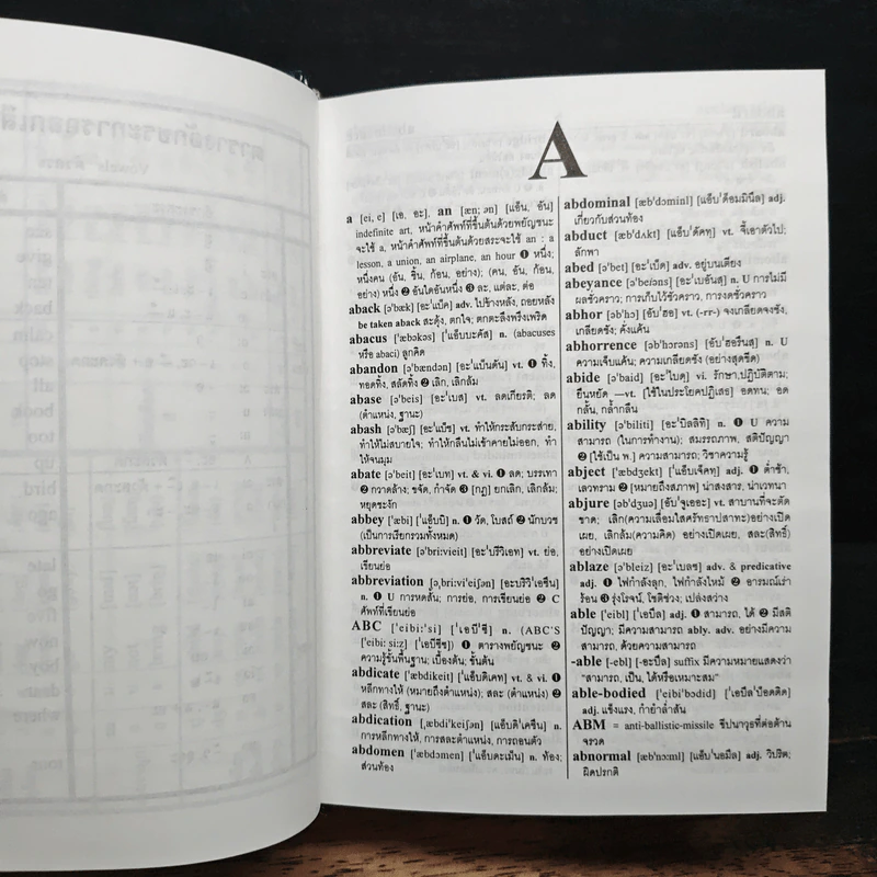 A Junior English-Thai Thai-English Dictionary พจนานุกรม อังกฤษ-ไทย ไทย-อังกฤษ - เธียรชัย เอี่ยมวรเมธ รูปที่ 7