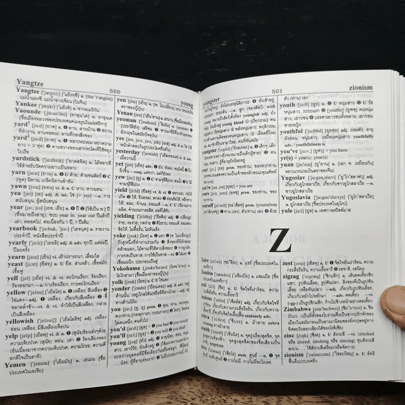 A Junior English-Thai Thai-English Dictionary พจนานุกรม อังกฤษ-ไทย ไทย-อังกฤษ - เธียรชัย เอี่ยมวรเมธ รูปที่ 9
