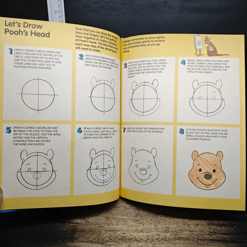 Learn to Draw Winnie the Pooh and Tigger รูปที่ 9