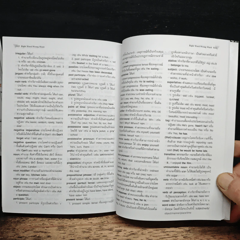 พจนานุกรมคำศัพท์ที่มักใช้สับสน Dictionary of Right Word Wrong Word รูปที่ 8