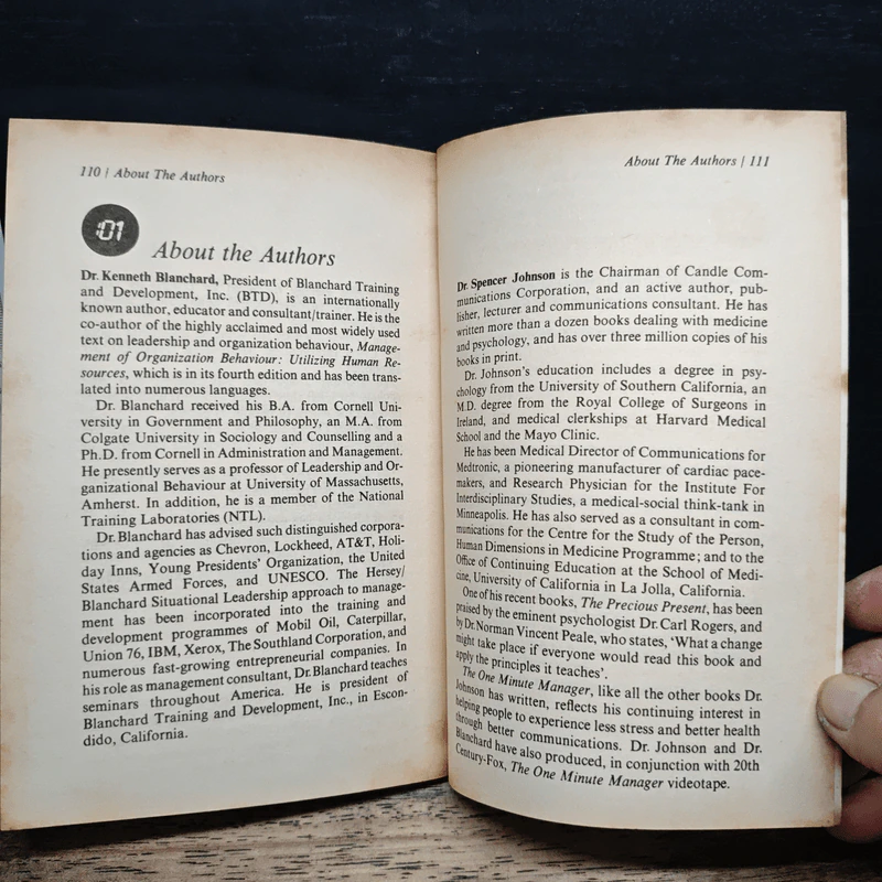 The One Minute Manager - Kenneth Blanchard, Spencer Johnson รูปที่ 10