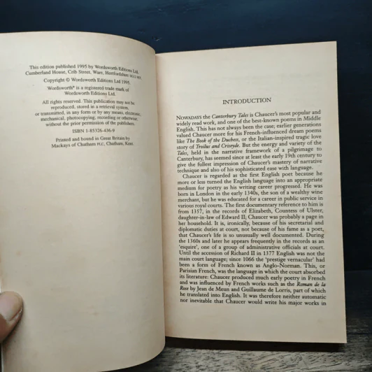 The Canterbury Tales - Geoffrey Chaucer รูปที่ 6