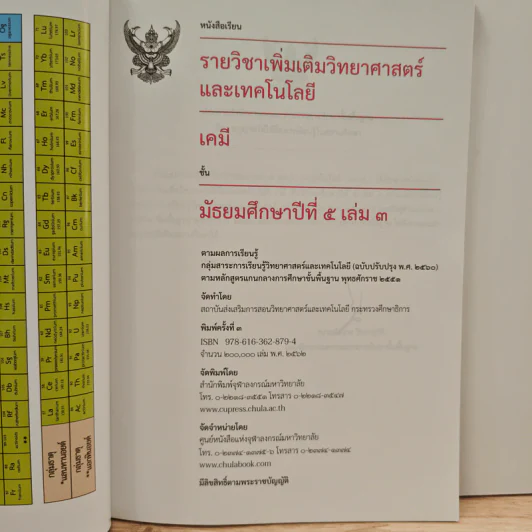 หนังสือเรียนรายวิชาเพิ่มเติมวิทยาศาสตร์และเทคโนโลยี ชั้นมัธยมศึกษาปีที่ 5 เคมี เล่ม 3 รูปที่ 6