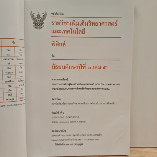 หนังสือเรียนรายวิชาเพิ่มเติมวิทยาศาสตร์และเทคโนโลยี ชั้นมัธยมศึกษาปีที่ 6 พิสิกศ์ เล่ม 5 รูปที่ 6