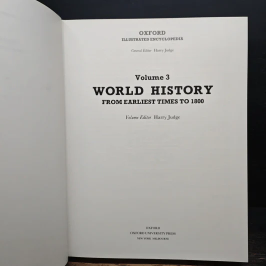Oxford Illustrated Encyclopedia : Volume 3, World History from Earliest Times to 1800 รูปที่ 6