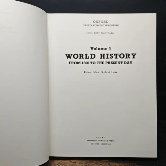 Oxford Illustrated Encyclopedia : Volume 4 World History From 1800 To The Present Day - Harry Judge รูปที่ 6