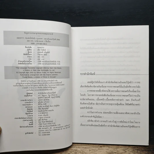 Identity - สตีฟ ไพซิกส์ รูปที่ 6