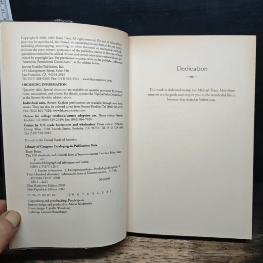 The 100 Absolutely Unbreakable Laws of Business Success - Brian Tracy รูปที่ 6