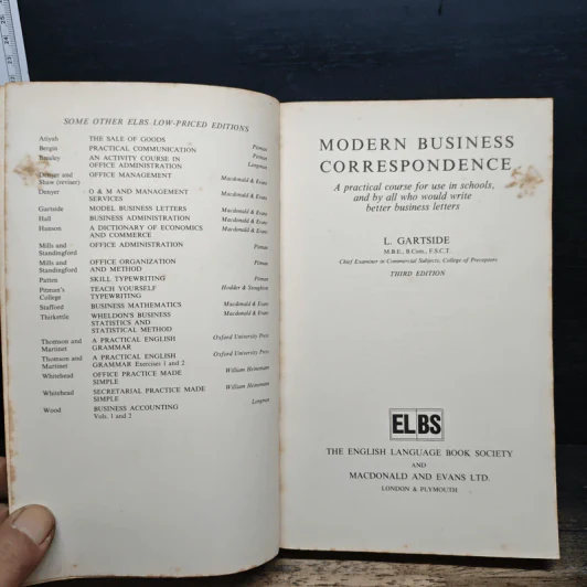 Modern Business Correspondence - L. Gartside รูปที่ 6