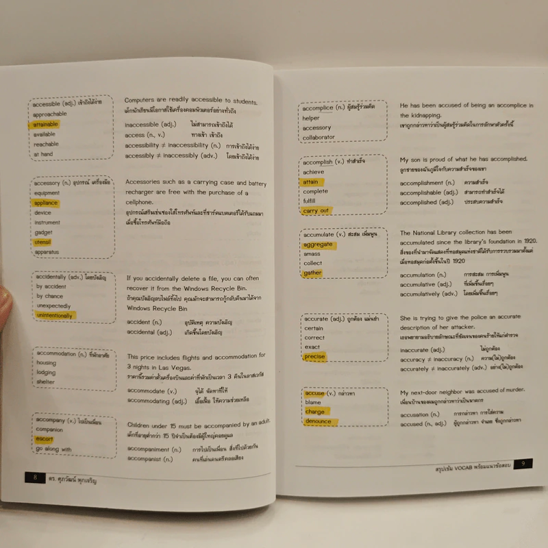สรุปเข้ม Vocab พร้อมแนวข้อสอบ - ดร.ศุภวัฒน์ พุกเจริญ รูปที่ 9
