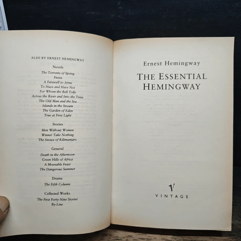 The Essential Hemingway - Ernest Hemingway รูปที่ 6