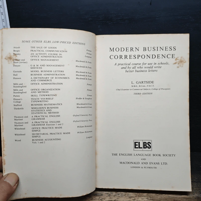 Modern Business Correspondence - L. Gartside รูปที่ 6