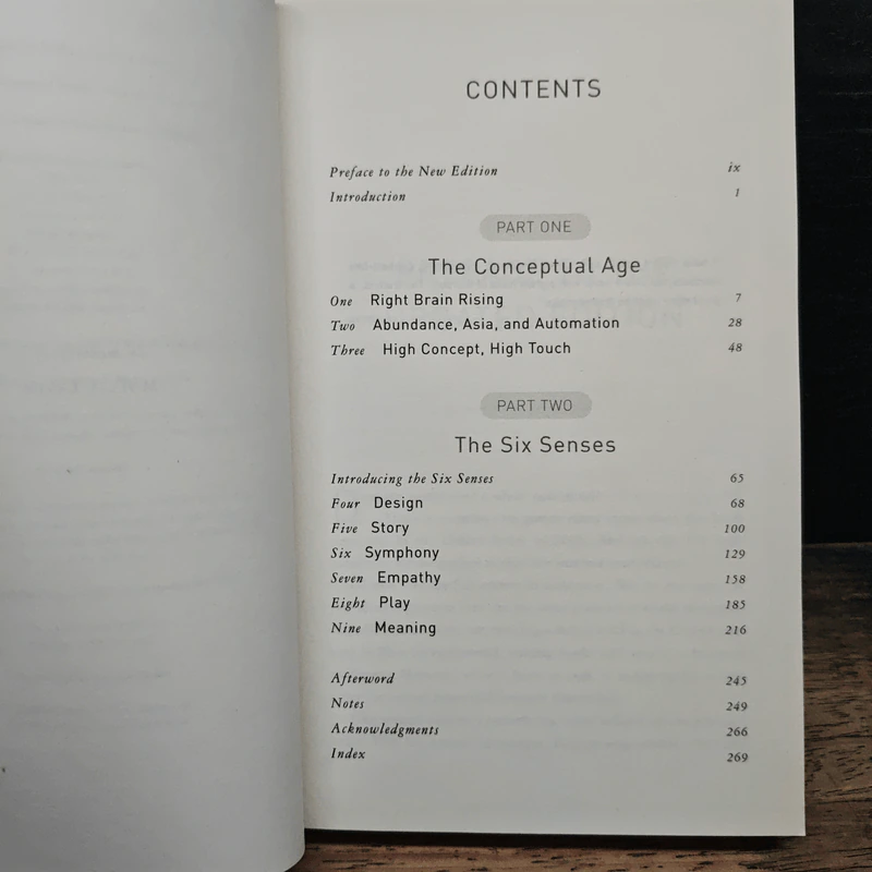 A Whole New Mind : Why Right-Brainers Will Rule the Future - Daniel H. Pink รูปที่ 7