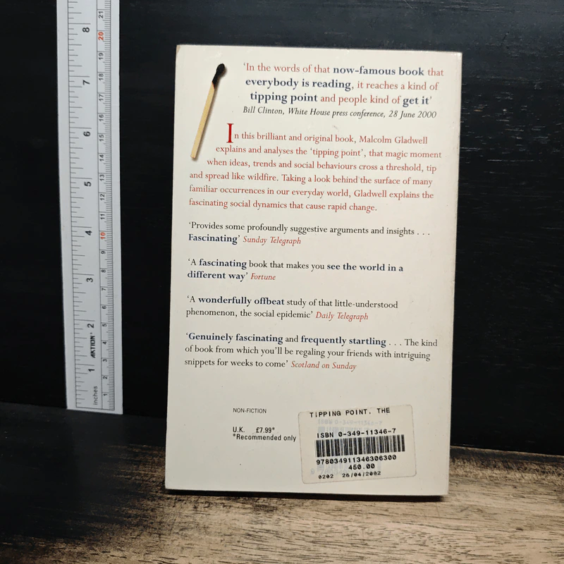 The Tipping Point - Malcolm Gladwell รูปที่ 2