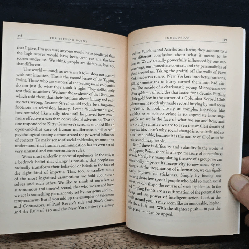 The Tipping Point - Malcolm Gladwell รูปที่ 11