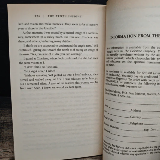 The Tenth Insight - James Redfield รูปที่ 8