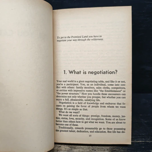 You Can Negotiate Anything - Herb Cohen รูปที่ 8