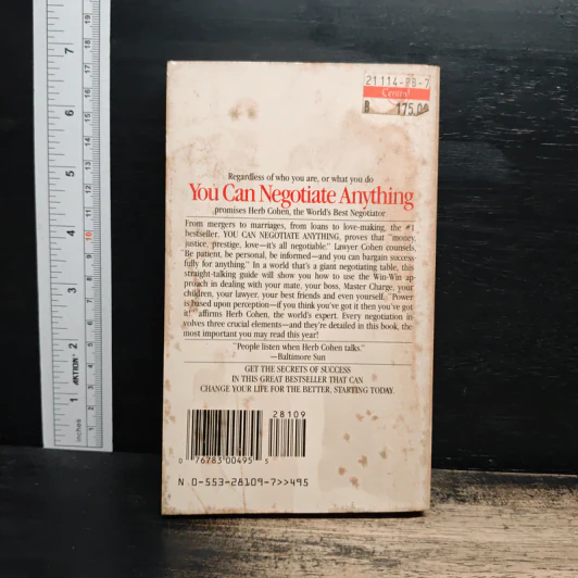 You Can Negotiate Anything - Herb Cohen รูปที่ 2