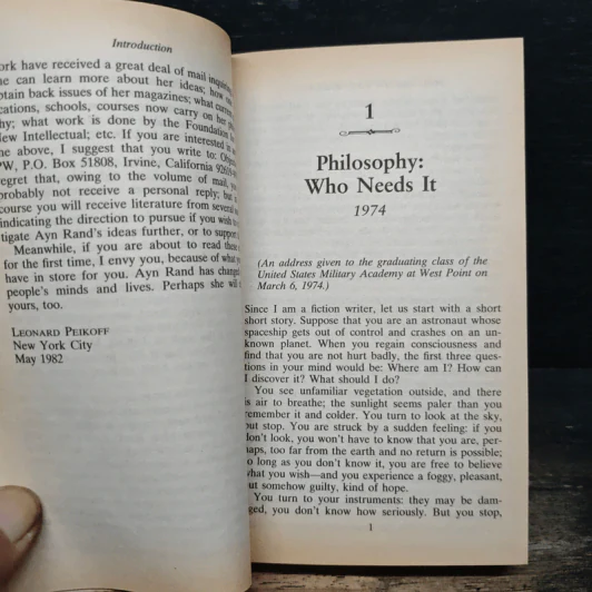 Philosophy: Who Needs It - Ayn Rand รูปที่ 8