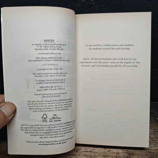 The (Honest) Truth About Dishonesty - Dan Ariely รูปที่ 6