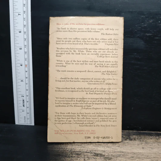 The Elements of Style - William Strunk Jr., E.B.White รูปที่ 2