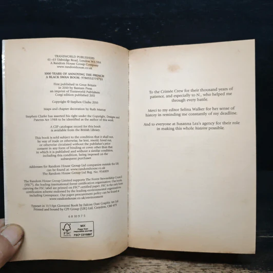 1000 Years of Annoying the French - Stephen Clarke รูปที่ 6