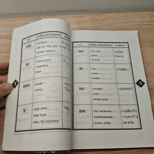 คำที่มีความหมายคล้ายกันในภาษาอังกฤษ Synonym For Use Series 1 A-M รูปที่ 8