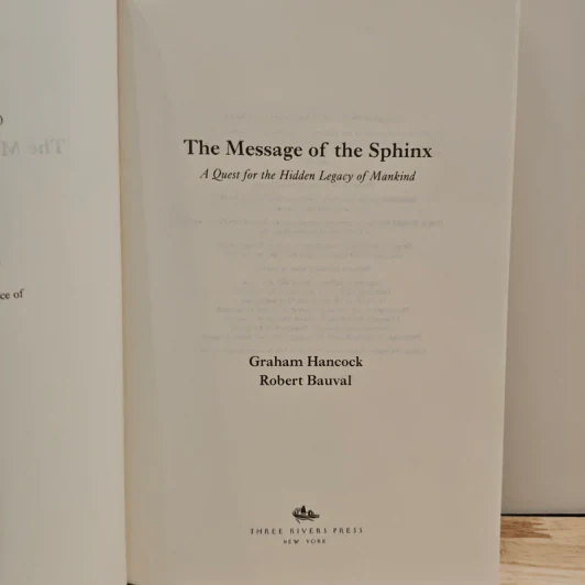 The Message of the Sphinx - Graham Hancock, Robert Bauval รูปที่ 6