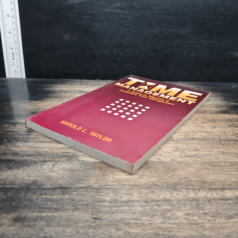 Time Management - Harold L. Taylor. รูปที่ 4