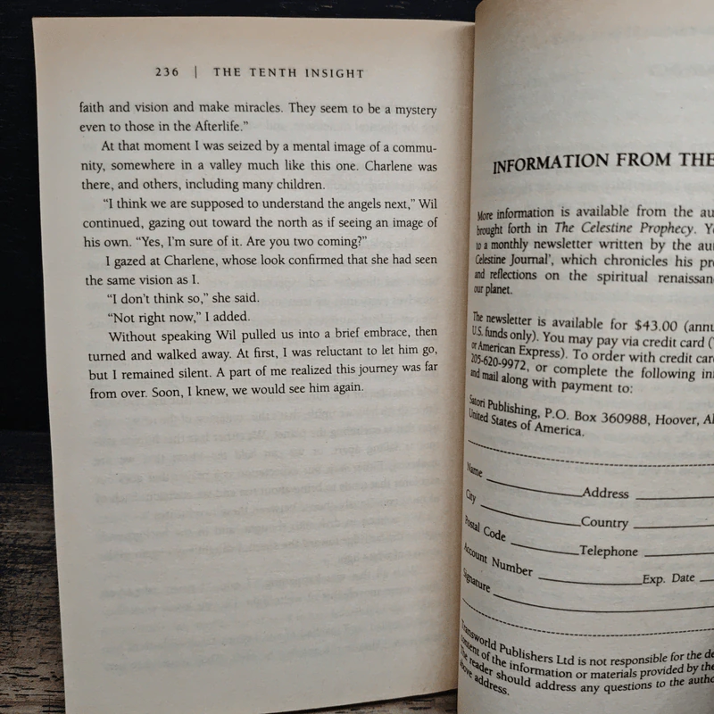 The Tenth Insight - James Redfield รูปที่ 8