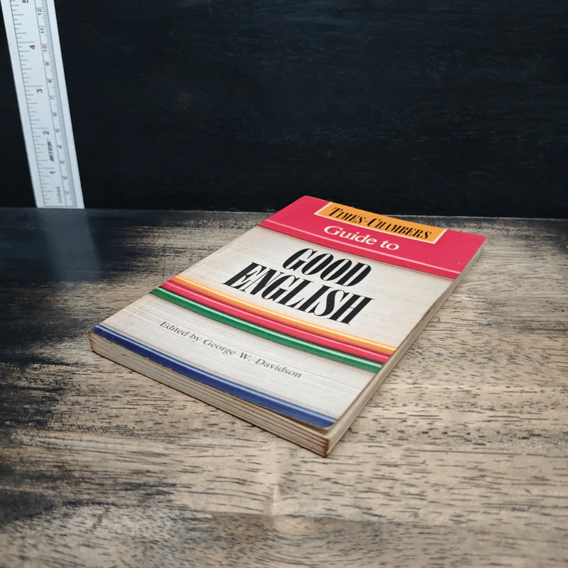 Times-Chambers Guide to Good English - George W. Davidson รูปที่ 4