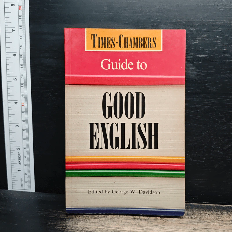 Times-Chambers Guide to Good English - George W. Davidson รูปที่ 1