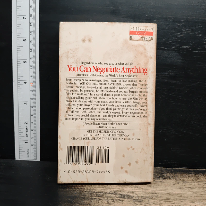 You Can Negotiate Anything - Herb Cohen รูปที่ 2