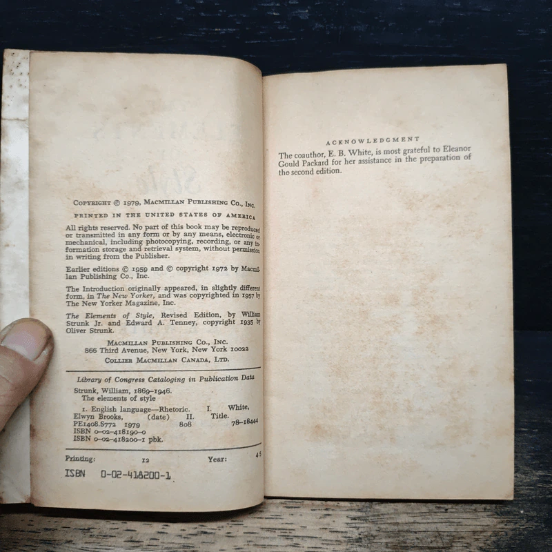 The Elements of Style - William Strunk Jr., E.B.White รูปที่ 6