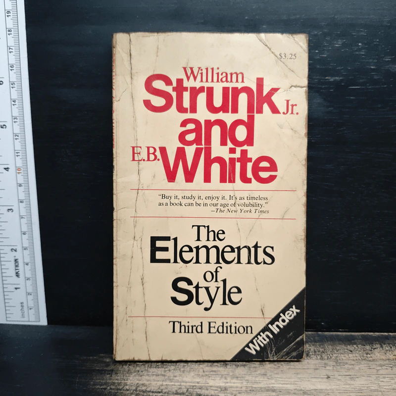 The Elements of Style - William Strunk Jr., E.B.White รูปที่ 1