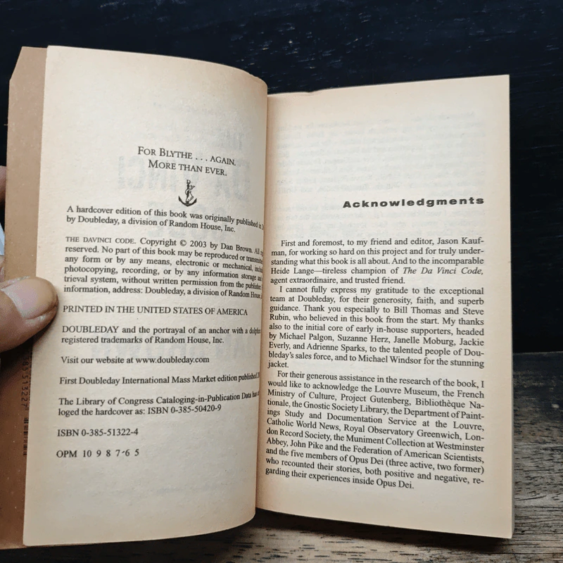 The Da Vinci Code - Dan Brown รูปที่ 6