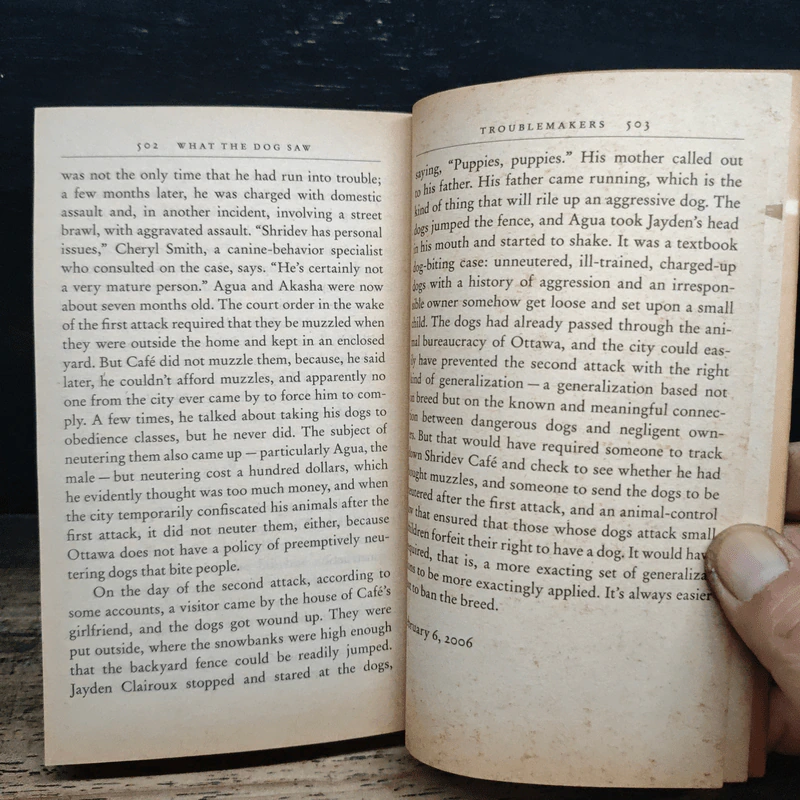 What the Dog Saw and Other Adventures - Malcolm Gladwell รูปที่ 11