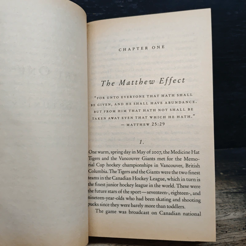 Outliers - Marcolm Gladwell รูปที่ 9