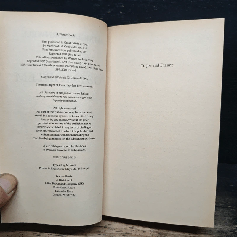 Postmortem - Patricia Cornwell รูปที่ 6